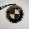 BMW stila koka gaisa atsvaidzinātājs ar gravējumu, personalizēts auto aksesuārs no koka.